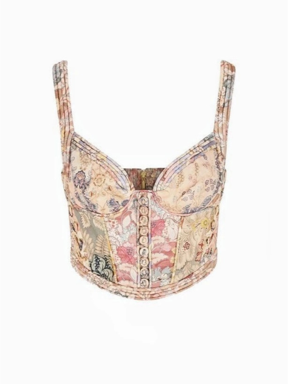 NWOT Zimmermann Rebellion Corded bustier top size 0
